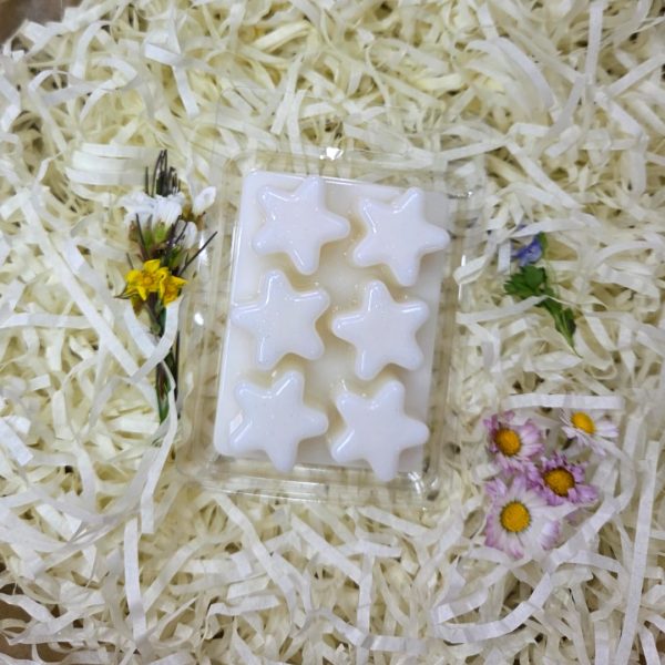 Fleur de coton Écrin de Senteurs Fleur de Coton – fondant parfumé floral et musqué en forme d’étoile