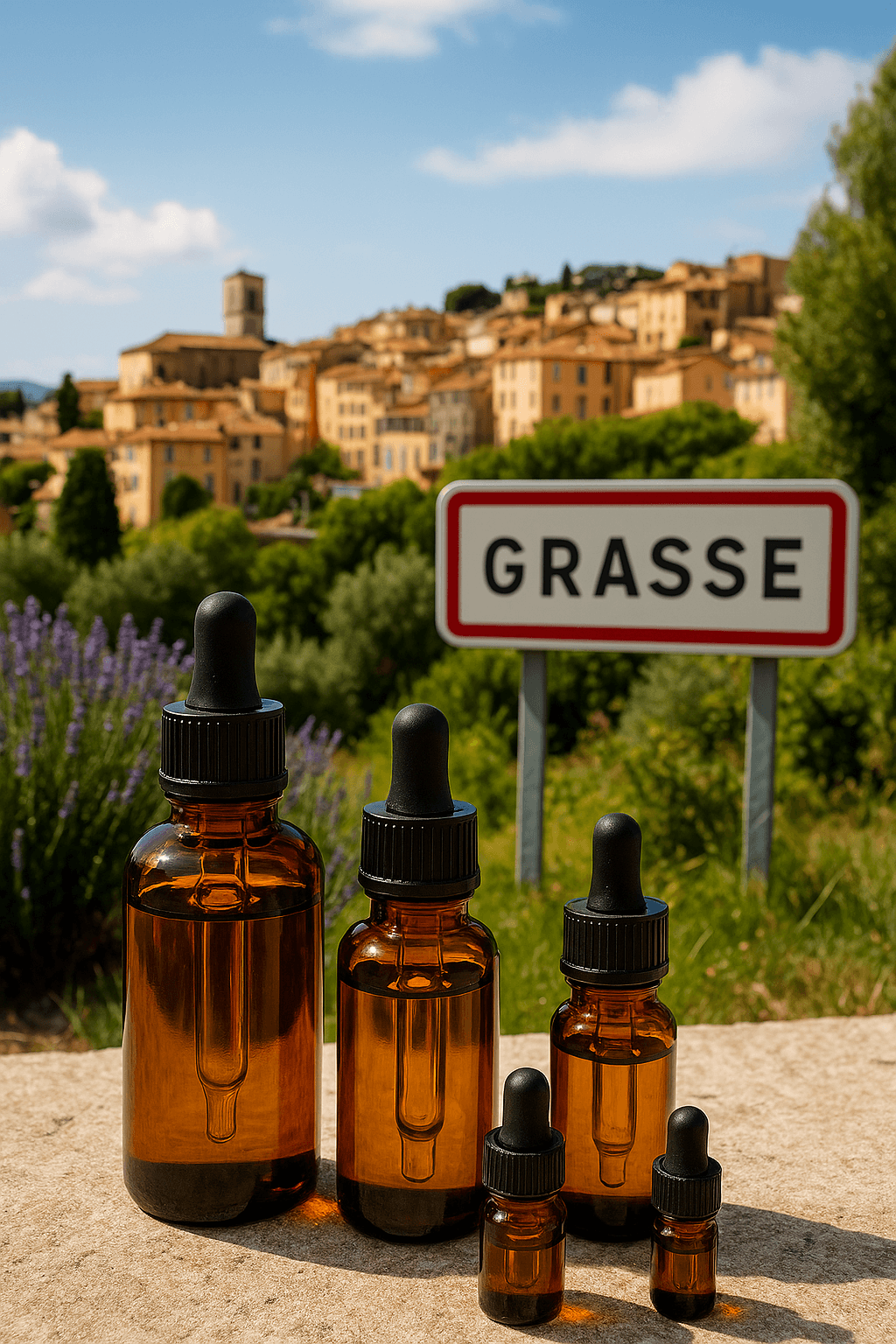 Nos parfums de Grasse pour fondants et bougies parfumés Ptitebulle de senteurs